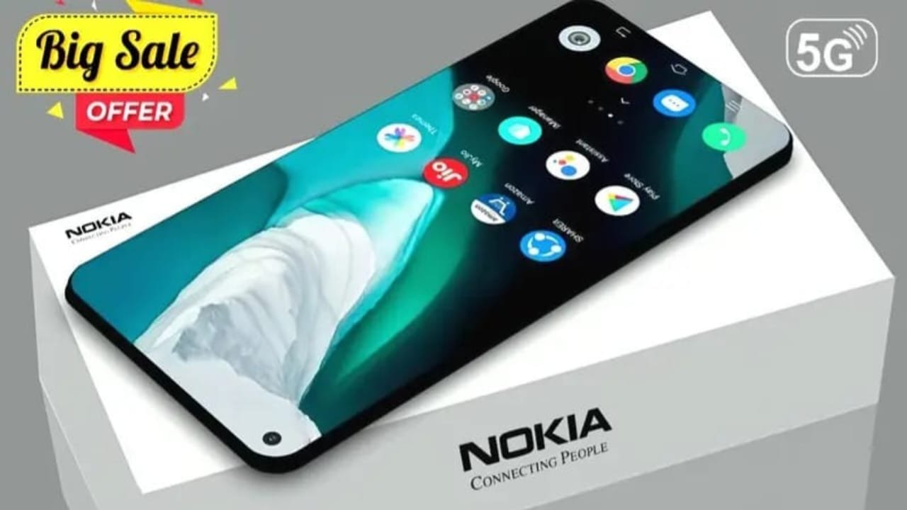 Nokia Premium 5G Smartphone – 200MP Camera, 2K Curved AMOLED, 12GB RAM & 120W Fast Charging, Order Now!