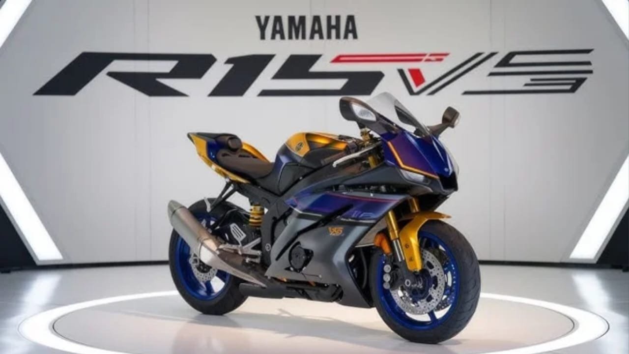 Yamaha R15 V5 Bike Price 2026 – 155cc Liquid-Cooled VVA Engine, 6-Speed Gearbox, Quick-Shifter Tech & 55kmpl Mileage at Only ₹75,000!